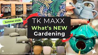 TK Maxx NEW Gardening Range 🌱| Bargain Designer Garden Arrivals | Shop with Me 2026!