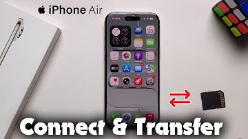 How To Connect Camera SD Card To iPhone Air