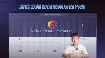 家宽如何使用Nginx Proxy Manager反向代理，快速配置远程访问及SSL证书