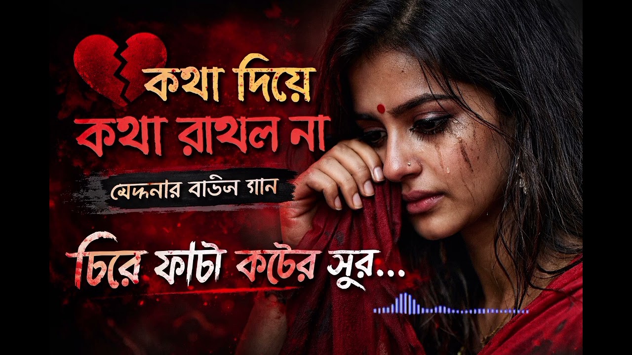 কথা দিয়ে কথা রাখল না 💔 | আত্মহারা বাউল | Bengali Sad Song
