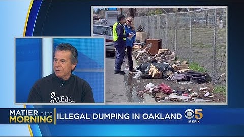 At Issue: Illegal Dumping in Oakland