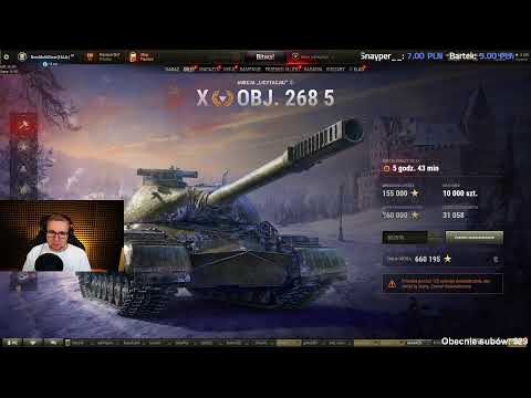 NOWY CZOŁG Z AUKCJI - Object 268 Version V i NOWY KLAN - NOWY CZOŁG Z AUKCJI - Object 268 Version V i NOWY KLAN