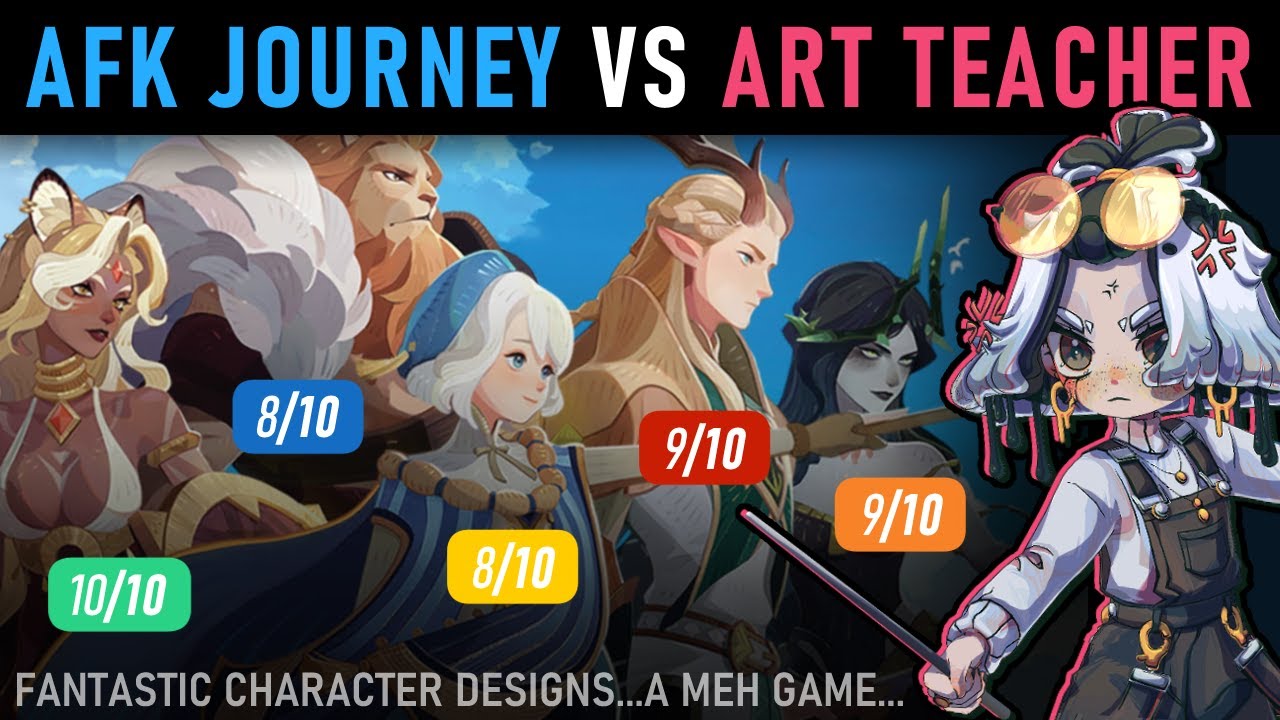 a Character Design Teacher Critiquing AFK Journey 🔥