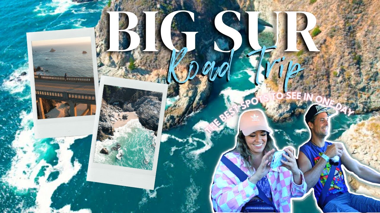 BIG SUR VLOG | Best places to see in Big Sur: Beaches, Waterfalls, Castles, Elephant Seals, & more!