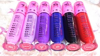 Jeffree Star Cosmetics Velour Liquid Lipstick Review with Swatches