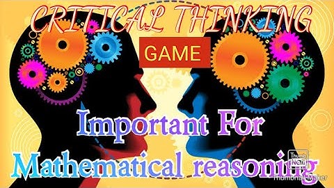 CRITICAL THINKING GAME|| NIPUN AXOM FLN training for Fundamental Numeracy