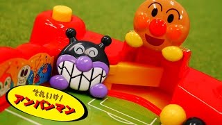 アンパンマンおもちゃアニメ それいけ！ミニサッカー 歌 映画 テレビ Anpanman  Toy Soccer Game