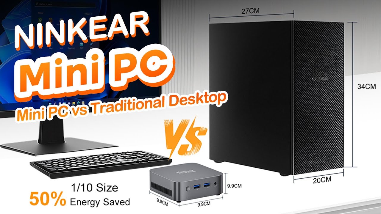 Ninkear Mini PC vs Traditional Desktop. - YouTube