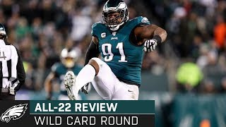 Breaking Down the Top Plays from the Playoff Loss | Eagles All-22 Review