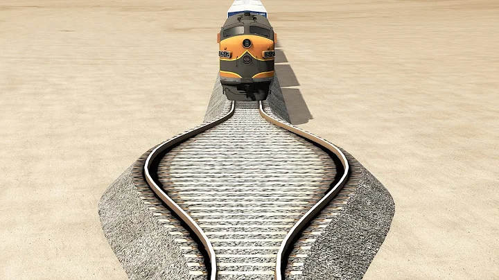 Trains vs Wide Rails – BeamNG.Drive