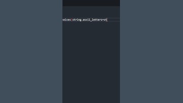 Generate random password with special characters in Python #coding #pythonforeveryone #programming
