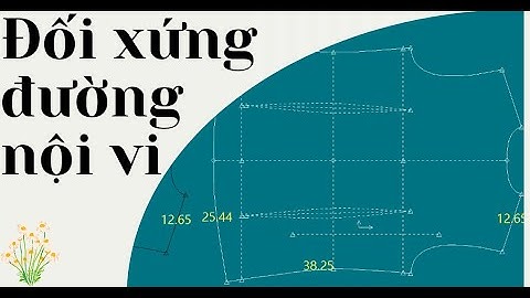132/  Học thiết kế rập - Phương pháp sử dụng lệnh đối xứng đường nội vi trên Gerber - 0988 909 679 .