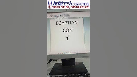 Create Egyptian icon Word Document | Infotech Computers Bhagya Nagar Kurnool 6302358106 #training