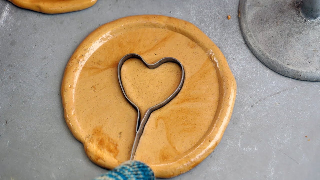 해외에서 난리난 오징어 게임속 달고나 달인의 달고나 영상 몰아보기 Top3 Squid Game Dalgona Candy Master Korean Street Food Youtube