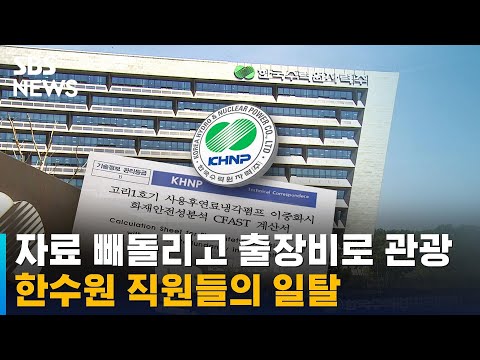 내부 정보로 논문, 출장비로 관광…<strong>한수원</strong> 직원들 일탈 / SBS