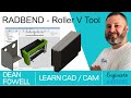 Roller V Tool RADBEND