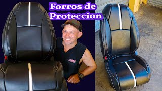 Hacer Forros Para Protejer La tap[iceria de Asientos. SLIPCOVER