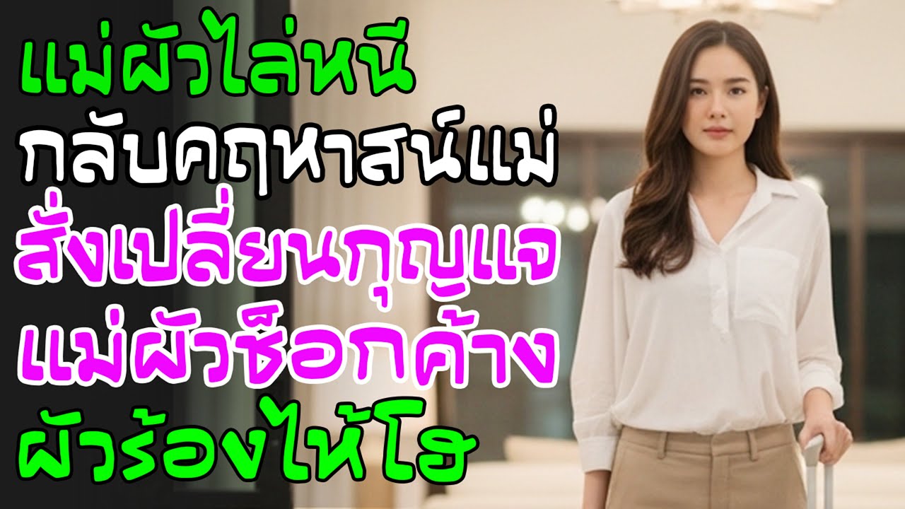 แม่สามีไล่ฉันออก ฉันกลับคฤหาสน์ฝั่งแม่ คืนนั้นเปลี่ยนกุญแจหมด เธอแตกตื่น สามีร้องไห้
