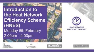 Introduction to the Heat Network Efficiency Scheme (HNES) Webinar