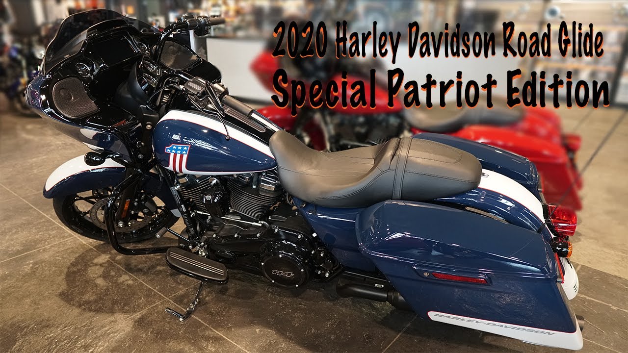 2020 Harley Davidson Road Glide Special Patriot Edition Exterior And Interior Walkaround Youtube