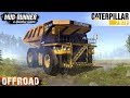 Spintires: MudRunner - CATERPILLAR 797F Large Dump Truck Easy Rides in the Mud and Ditches