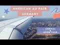 AMERICAN AU PAIR IN GERMANY 🇩🇪✈️〡ARRIVAL AND ROOM TOUR