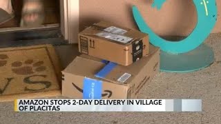 Amazon allegedly stops 2-day delivery in Placitas, leaving residents frustrated
