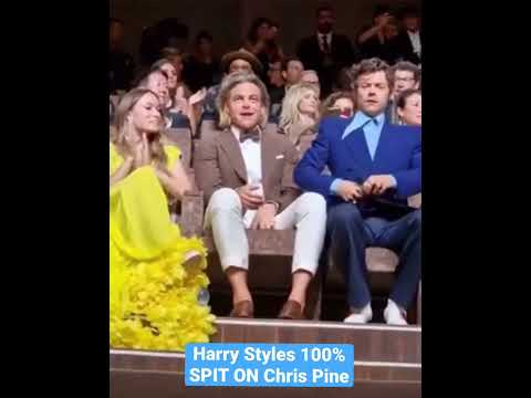 Harry Styles spitting