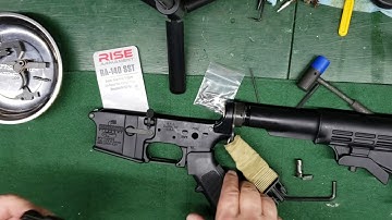 Rise Armament RA 140 SST AR Trigger Install