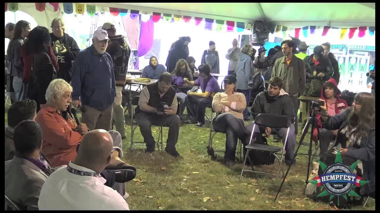 Seattle Hempfest 2015 - Ric Smith Hemposium Stage - Fri - #3