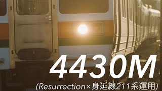4430M(Resurrection×身延線211系運用)