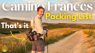 1,000 Miles in a Lumbar Pack: Ultralight Camino de Santiago Packing List by Days We Spend 11,372 views 4 months ago 18 minutes