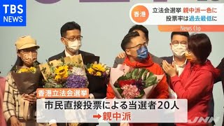 香港立法会選挙 投票率最低も長官は自画自賛