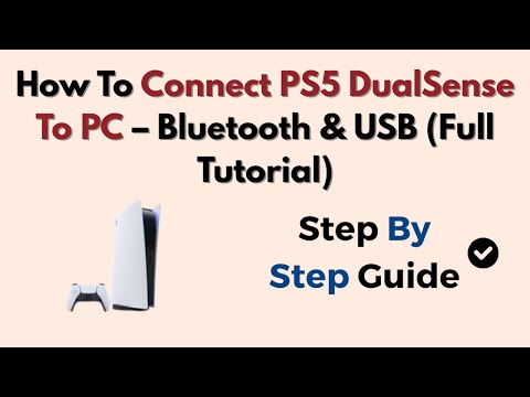 Как подключить PS5 DualSense к ПК — Bluetooth и USB (полное руководство)