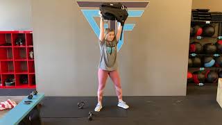 Single Arm Dumbbell Power Snatch Substitutions