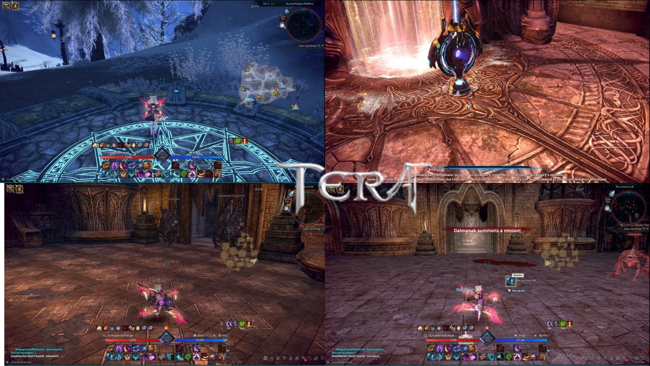 Tera Online Road to Necromancer Tomb Dungeon