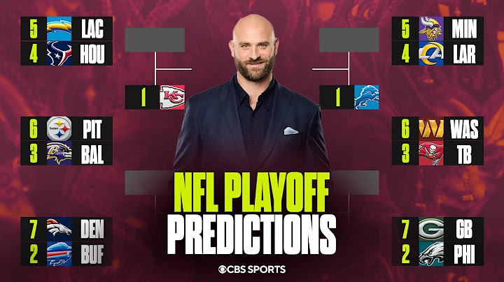 Former NFL player predicts winners of EVERY playoff game, crowns a Super Bowl champion 👑