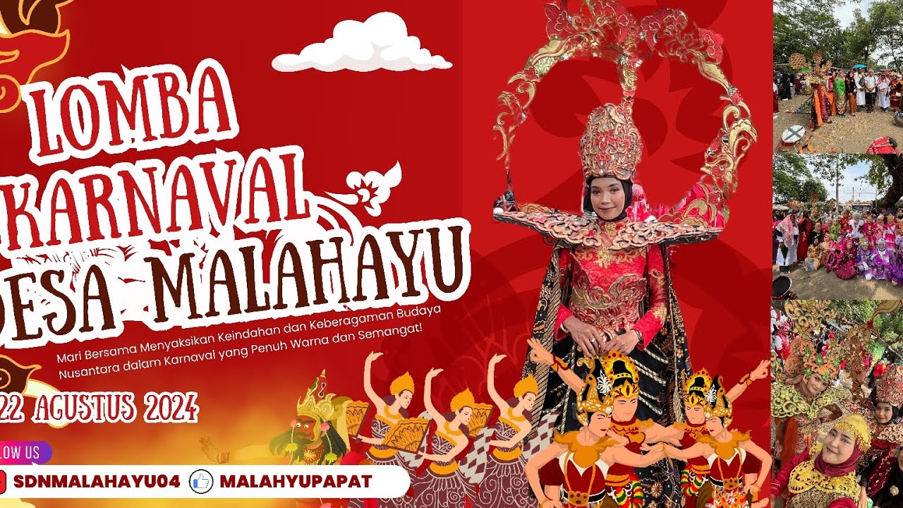 FESTIVAL KARNAVAL DESA MALAHAYU | SDN MALAHAYU 04 |HUT RI 79