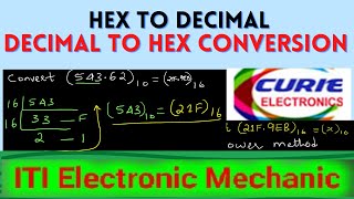 HEX TO DECIMAL & DECIMAL TO HEX CONVERSION
