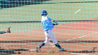 【注目の二刀流】日体大 矢澤宏太 (2年 藤嶺藤沢) 右越え三塁打 投打で活躍の二刀流 2020/3/21 亜細亜大戦