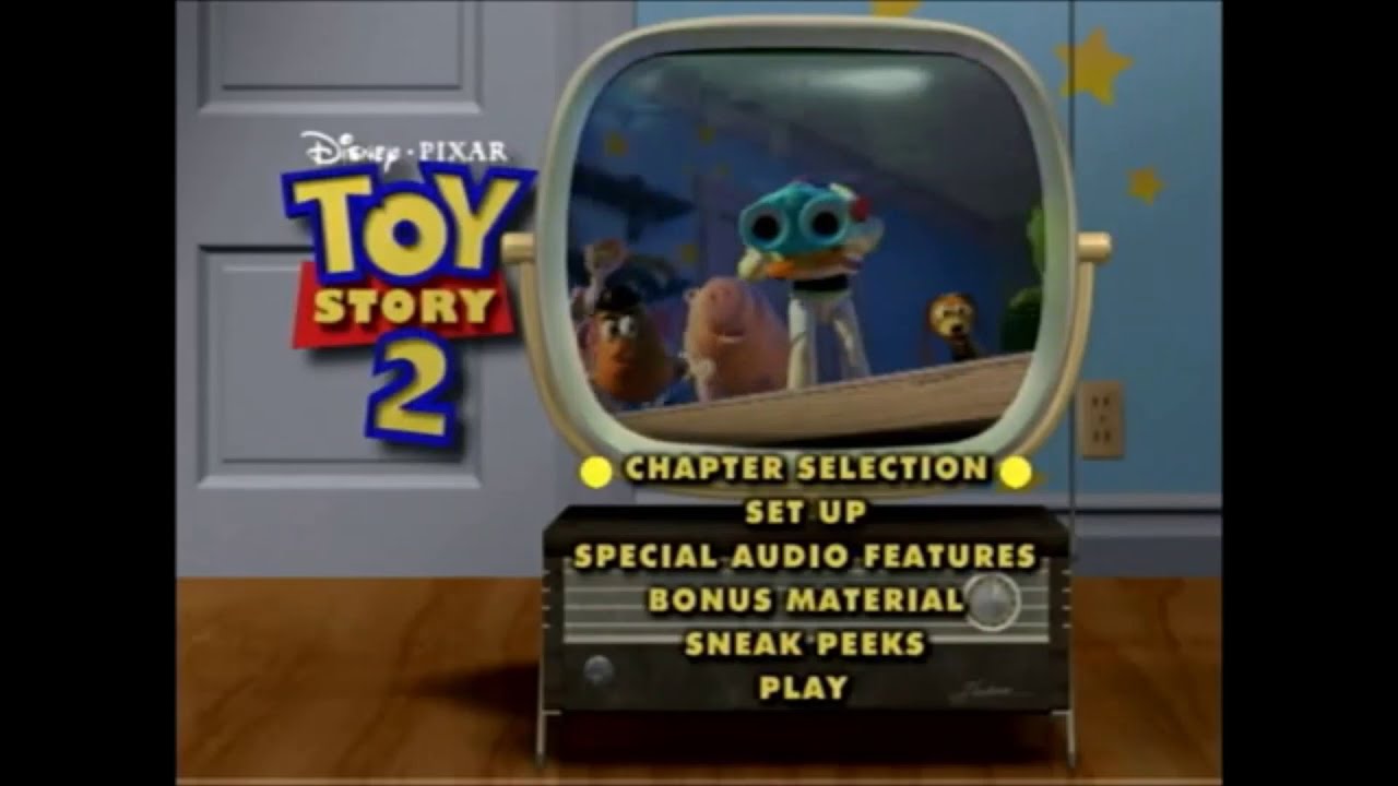 opening to toy story 2 2000 dvd