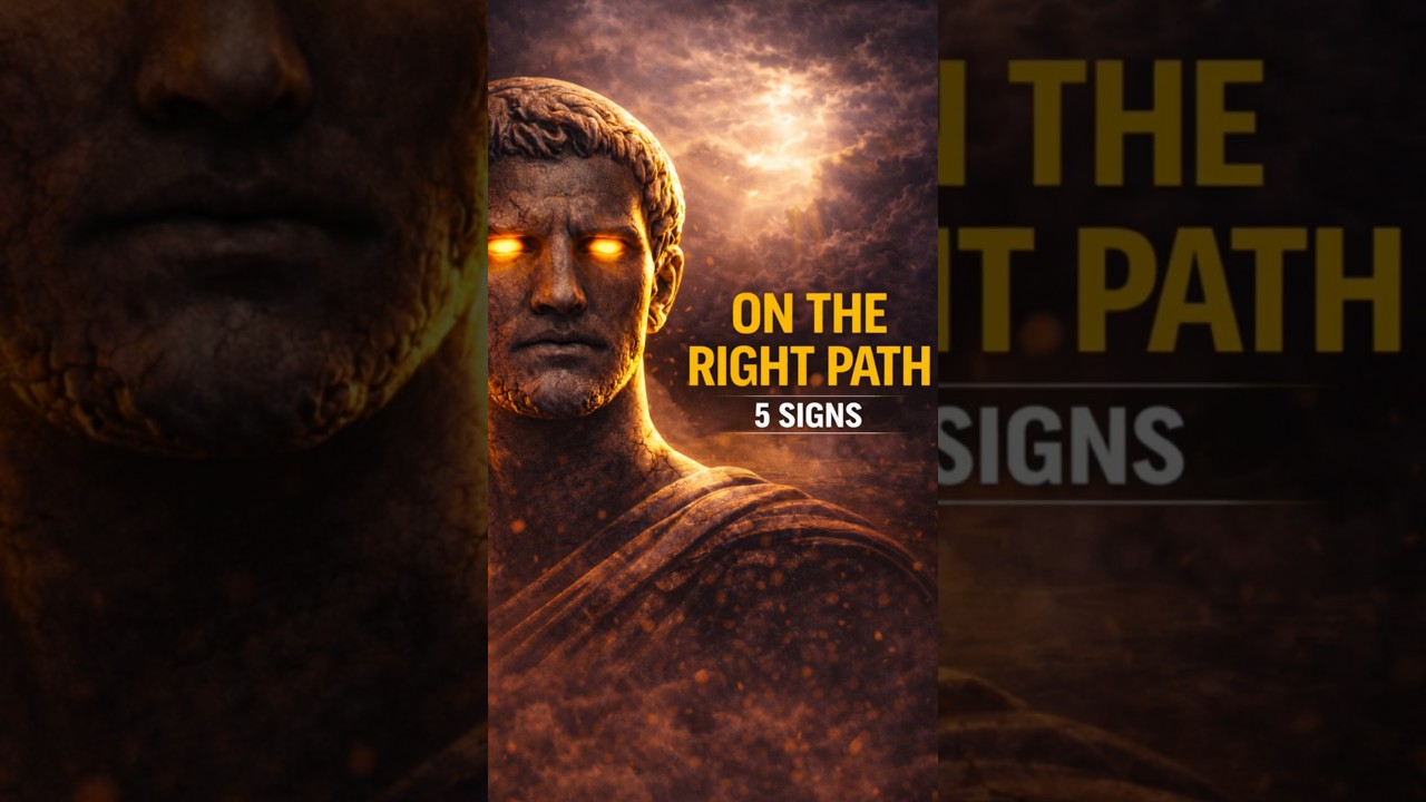 5 признаков того, что вы на правильном пути ⚡ (Стоическая мудрость)