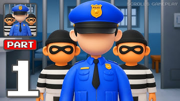 Police Department 3D - Gameplay Walkthrough Part 1 - City Cop Patrol Game (iOS, Android)