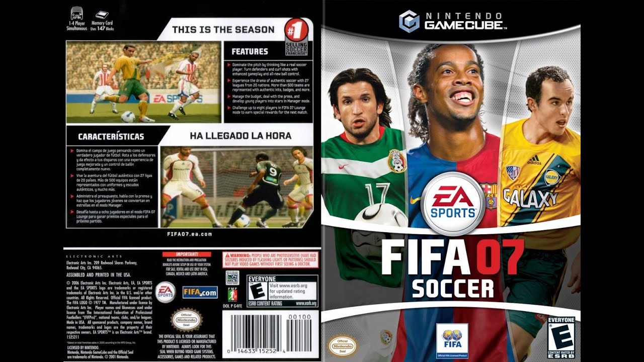 FIFA Soccer 07 (Nintendo GameCube) France vs. Spain YouTube