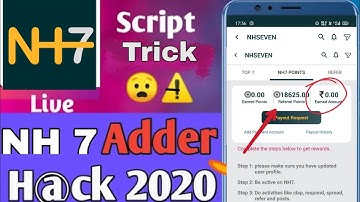(expired)NH 7 App Unlimited Trick ||  Add Trick || NH7 Wallet H@ck || techno hack