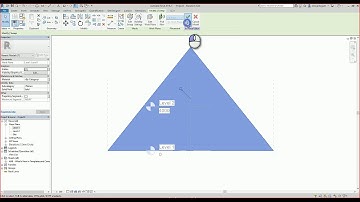 How to create a PYRAMID shape in Revit