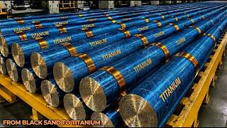 How Hard Is It To Turn Black Sand Into Titanium?