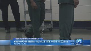 Inmate at Hampton Roads Regional Jail tests positive for COVID-19