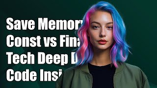 Famous Does Using Const or Final Variables Save Memory? A Technical Deep Dive Wealth
