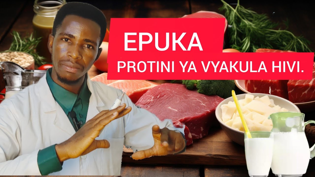 MAGONJWA #20 YATOKANAYO NA ULAJI WA PROTINI ZA VYAKULA ASILI YA WANYAMA.🥩🥩